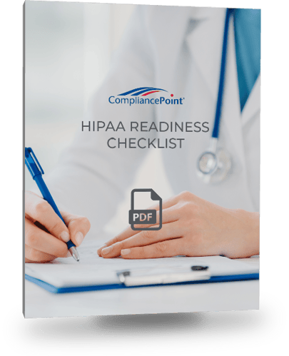 HIPAA Readiness Checklist Landing Page
